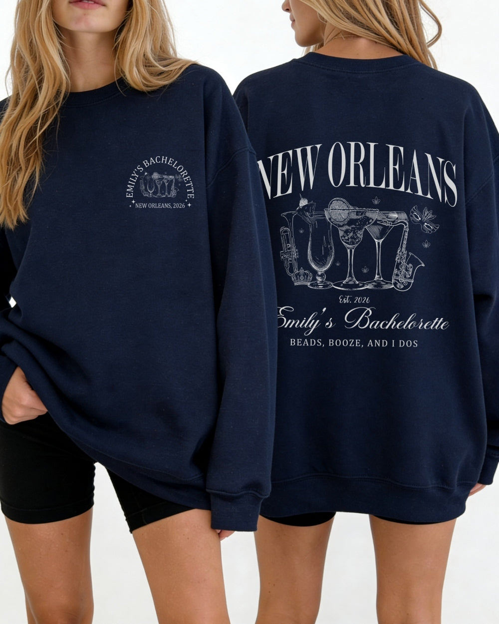 New Orleans Sweatshirt Navy