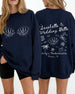 Seashells & Wedding Bells Sweatshirt Navy