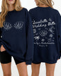 Seashells & Wedding Bells Sweatshirt Navy