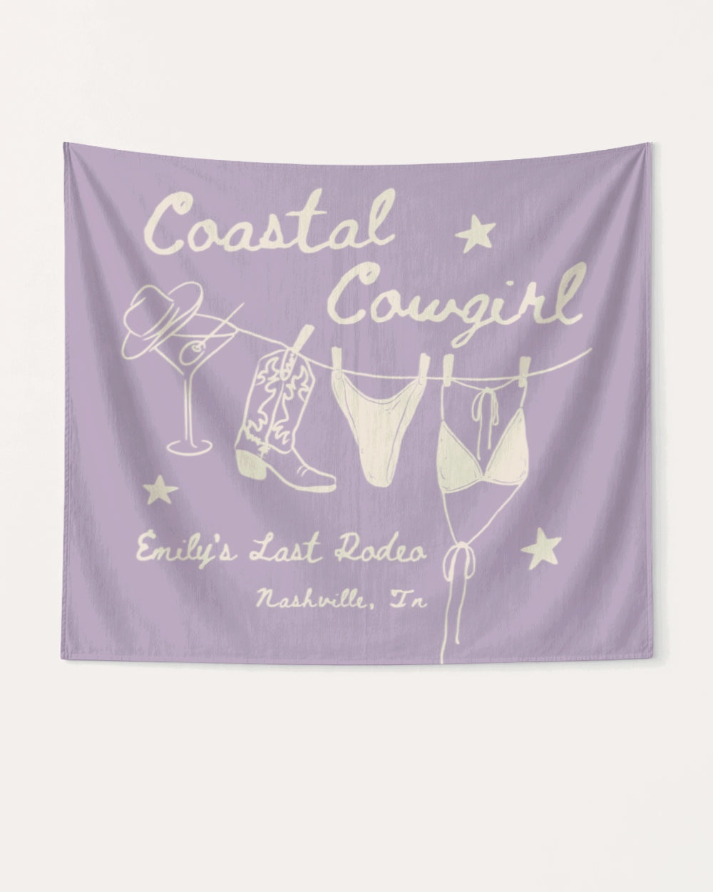 Coastal Cowgirl Banner Orchid