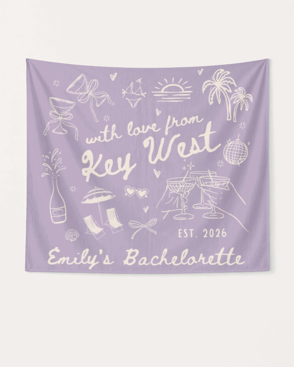 With Love from Key West Banner Orchid