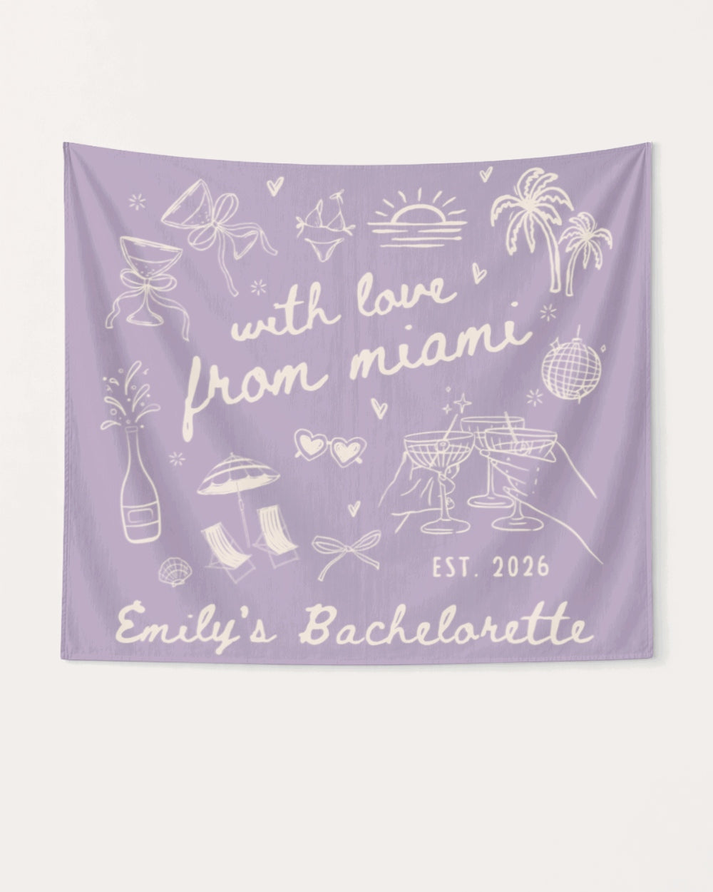 With Love from Miami Banner Orchid