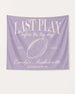 Last Play Before the Big Day - Football Banner Orchid