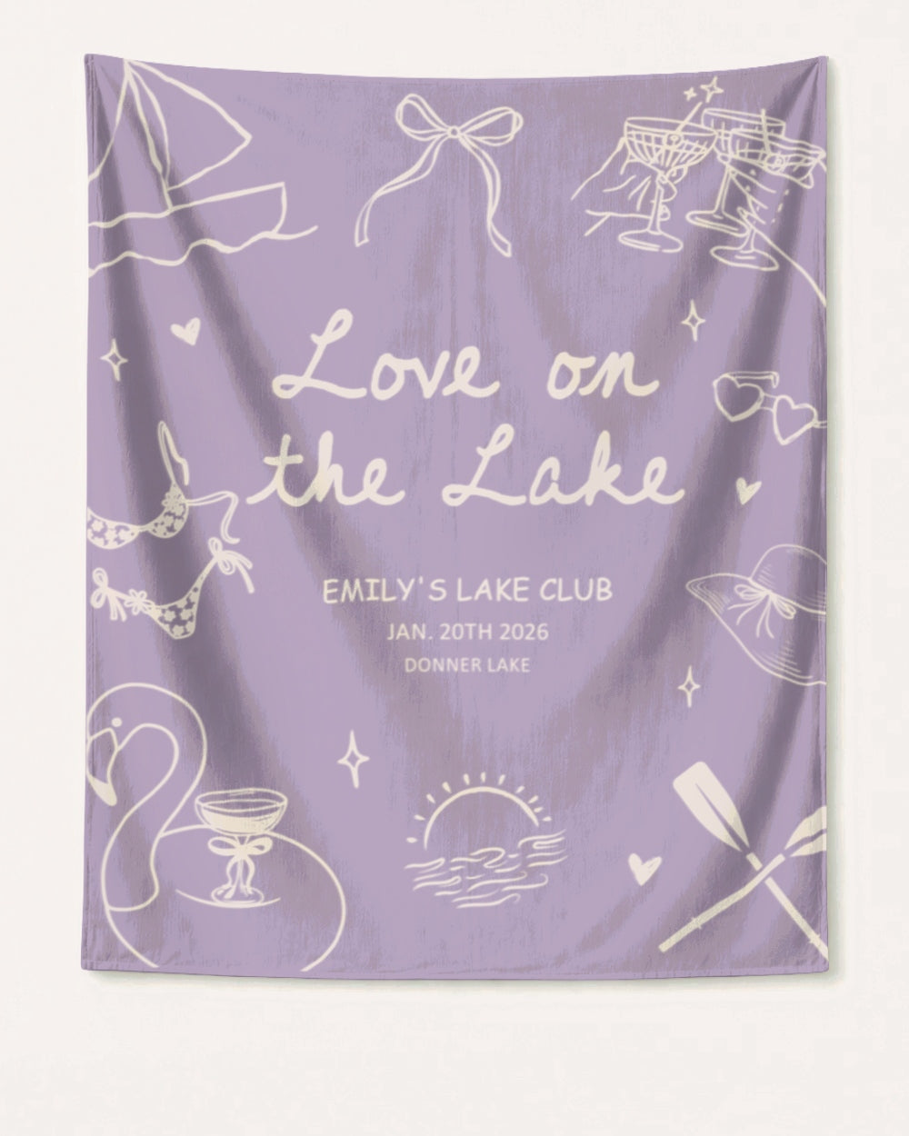 Love on the Lake Banner Orchid
