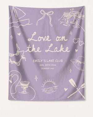 Love on the Lake Banner Orchid