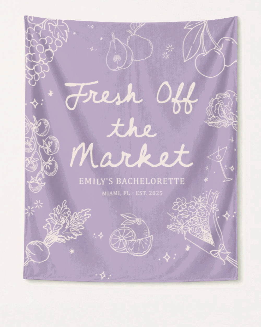 Fresh Off the Market Banner Orchid
