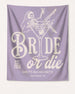 Bride or Die and Ride or Die Banner Orchid