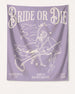 Bride or Die and Ride or Die with Martini Banner Orchid