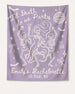 Til death do us party - Dancing Skeletons Banner Orchid