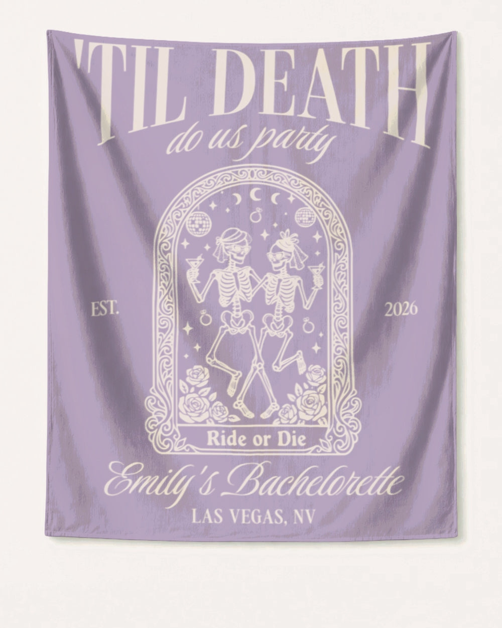 Til death do us party - Tarot-inspired Banner Orchid