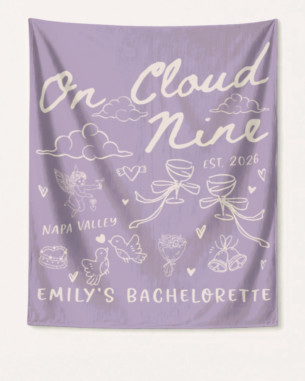 On Cloud Nine Banner Orchid