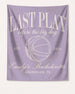 Last Play Before the Big Day - Basketball Banner Orchid