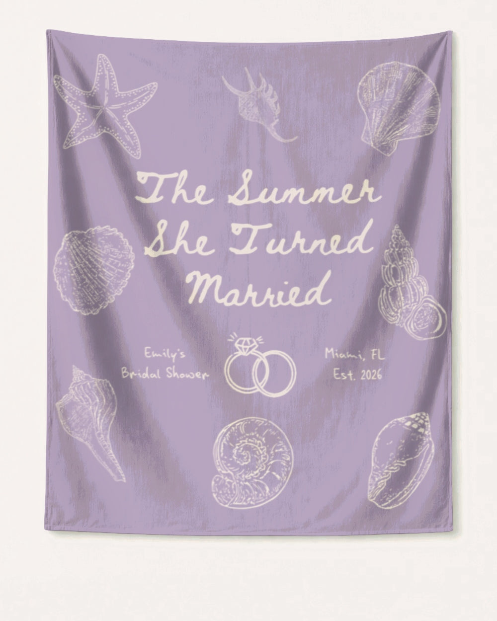 The Summer She Turned Married Banner Orchid