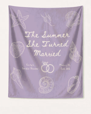The Summer She Turned Married Banner Orchid