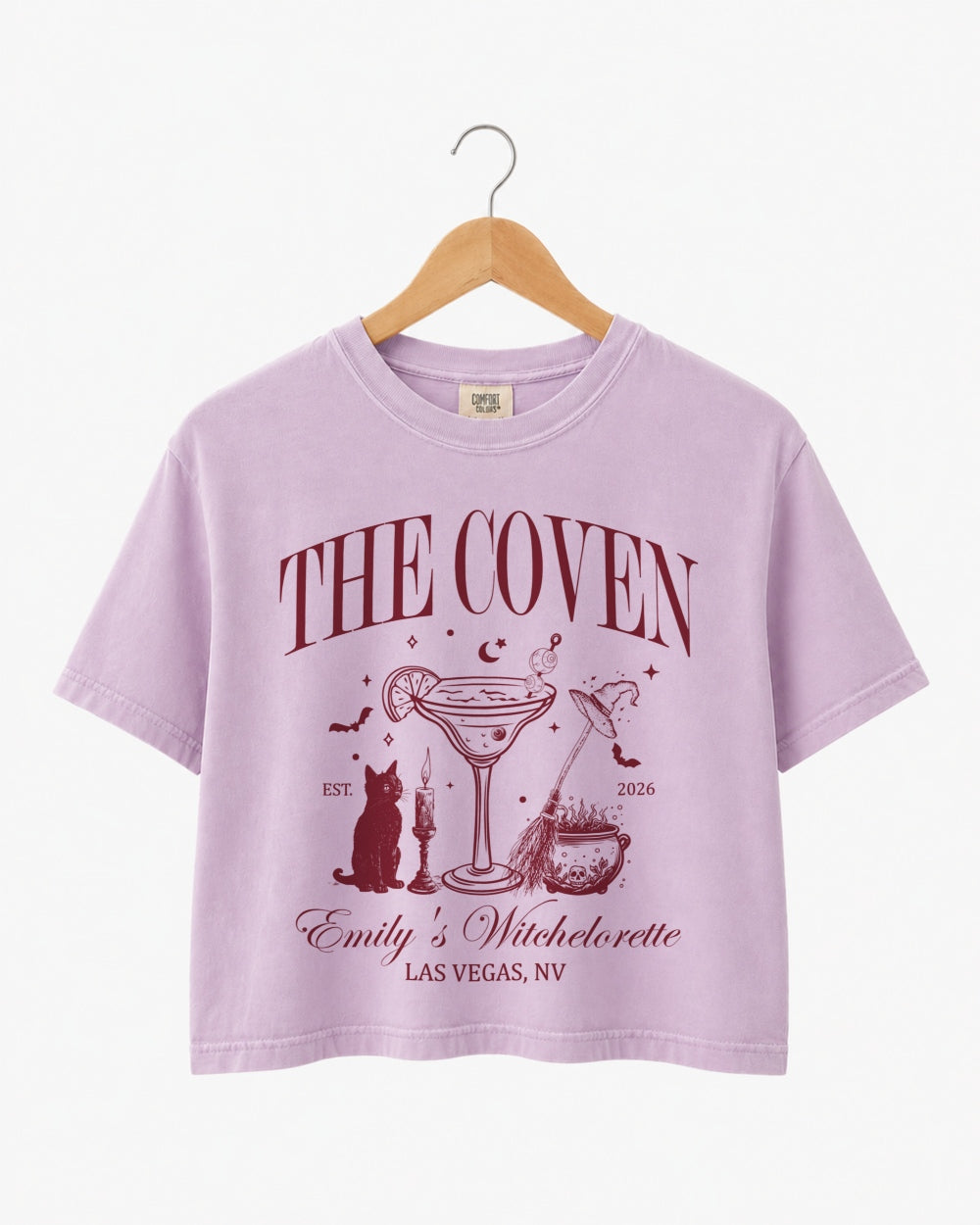The Bride The Coven Crop Top Orchid