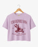 Vino Before Vows Crop Top Orchid