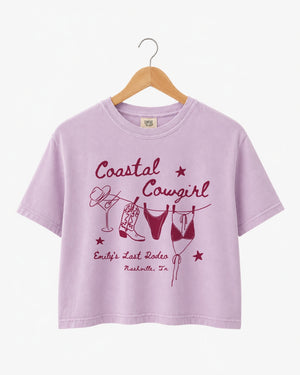 Coastal Cowgirl Crop Top Orchid