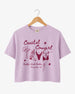 Coastal Cowgirl Crop Top Orchid