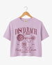 Disco Bach Club Crop Top Orchid
