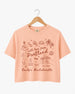 With Love from Portland Crop Top Peachy