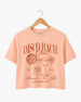 Disco Bach Club Crop Top Peachy