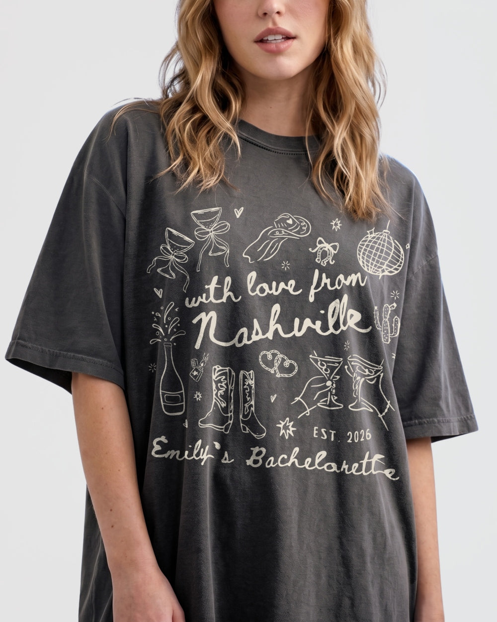 With Love from Nashville T-Shirt Pepper