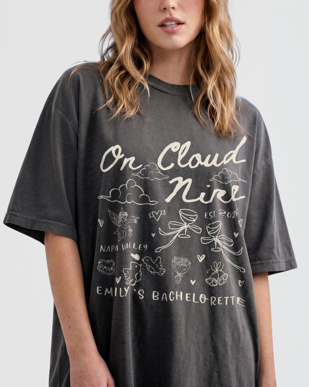 On Cloud Nine T-Shirt Pepper