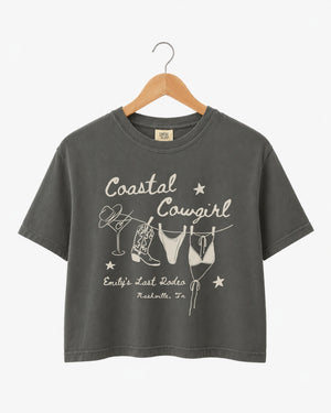 Coastal Cowgirl Crop Top Pepper