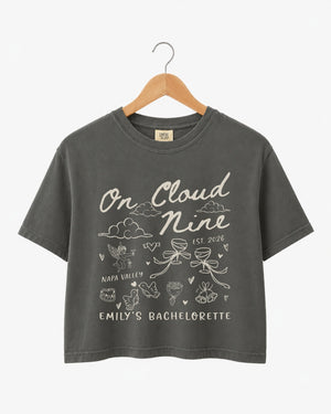 On Cloud Nine Crop Top Pepper