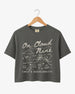 On Cloud Nine Crop Top Pepper