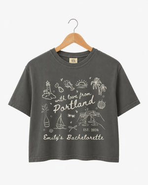 With Love from Portland Crop Top Pepper