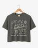 With Love from Scottsdale Crop Top Personalized Scottsdale crop tee for bridal crew outfits and western bachelorette looks