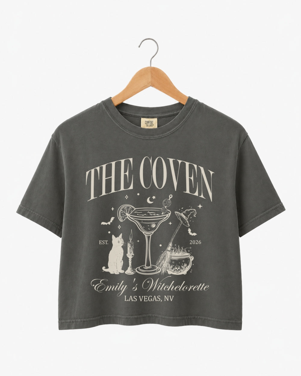 The Bride The Coven Crop Top Pepper