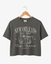 New Orleans Girls Club Crop Top Pepper