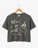 Let's Go Girls Cowgirl Bottle Crop Top Pepper
