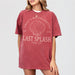Personalized Last Splash Bachelorette Party Shirt Shell Mermaid Bachelorette Shirt Pool Bachelorette Tshirt Coastal Bridal Party Shirt Beach - Crimson Product Image