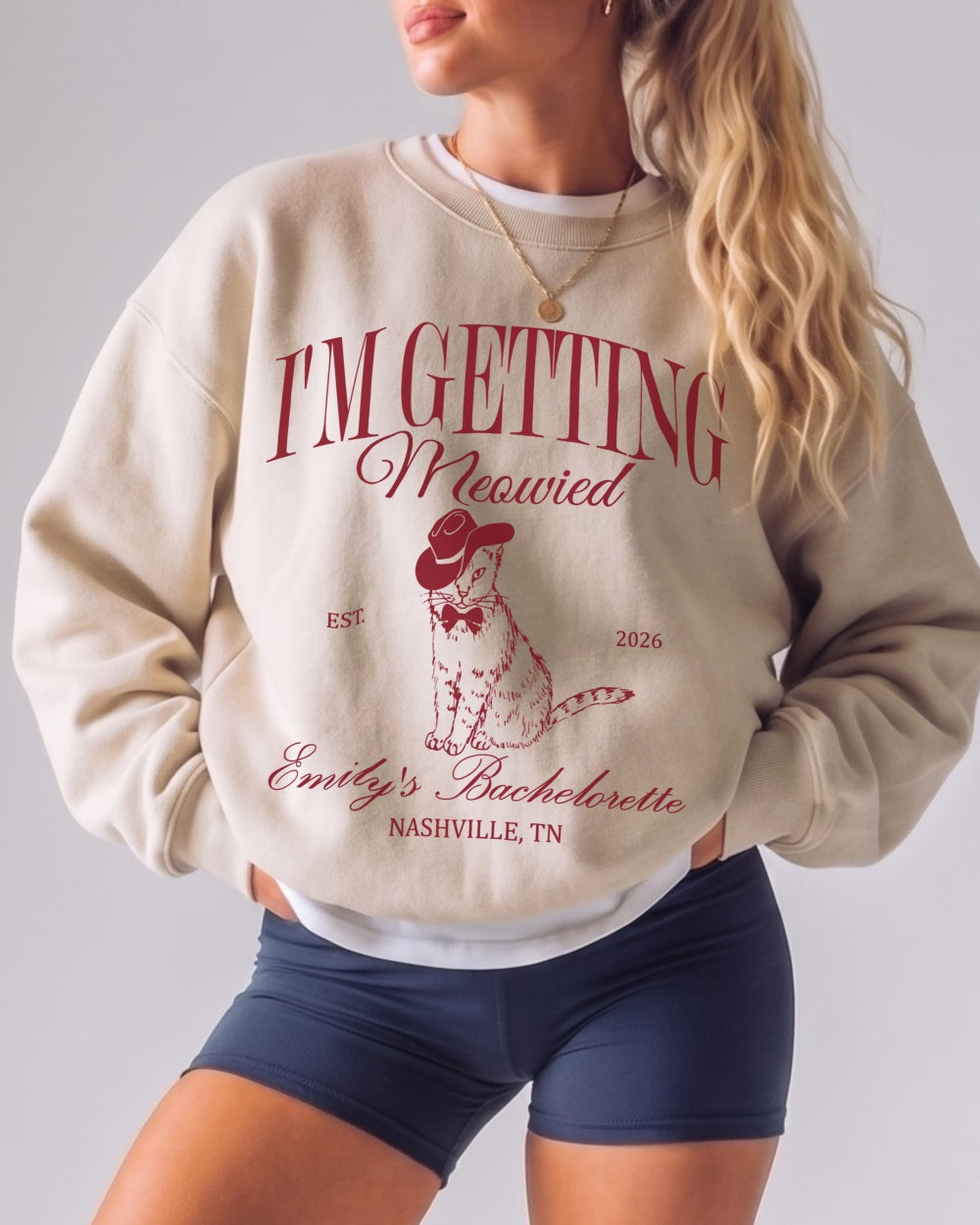 I'm Getting Meowied Tuxedo Sweatshirt