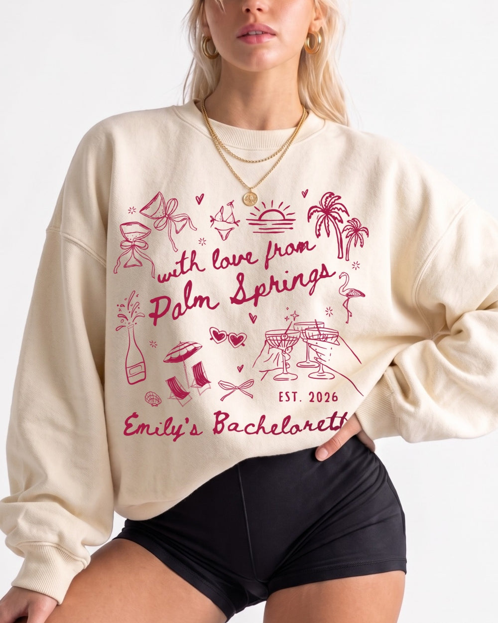 With Love from Palm Springs Sweatshirt