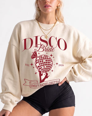 Dancing Queen, Disco Bride Sweatshirt
