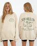 New Orleans Sweatshirt Sand