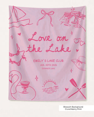 Love on the Lake Banner