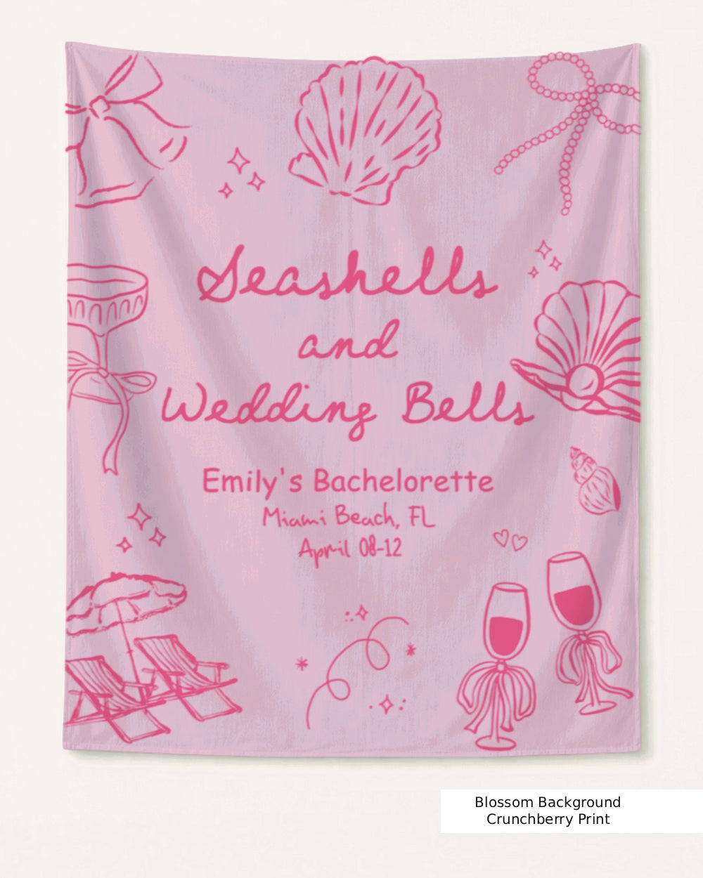 Seashells & Wedding Bells Banner
