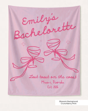 Last Toast on the Coast - Bow Cocktail Bach Banner