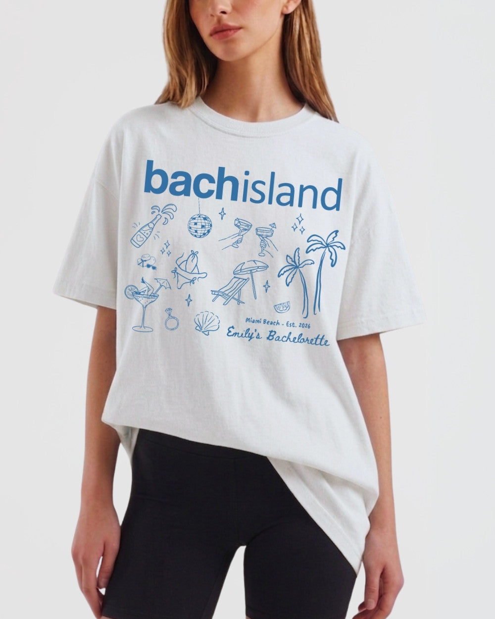 Customized BachIsland Bachelorette T-Shirt