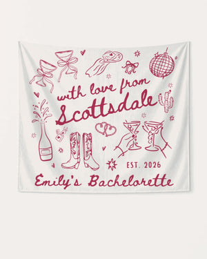 With Love from Scottsdale Banner White