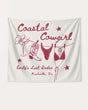 Coastal Cowgirl Banner White
