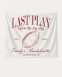 Last Play Before the Big Day - Football Banner White