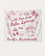 With Love from Palm Springs Banner White