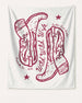Personalized bride banner for last rodeo parties and matching western bachelorette decor