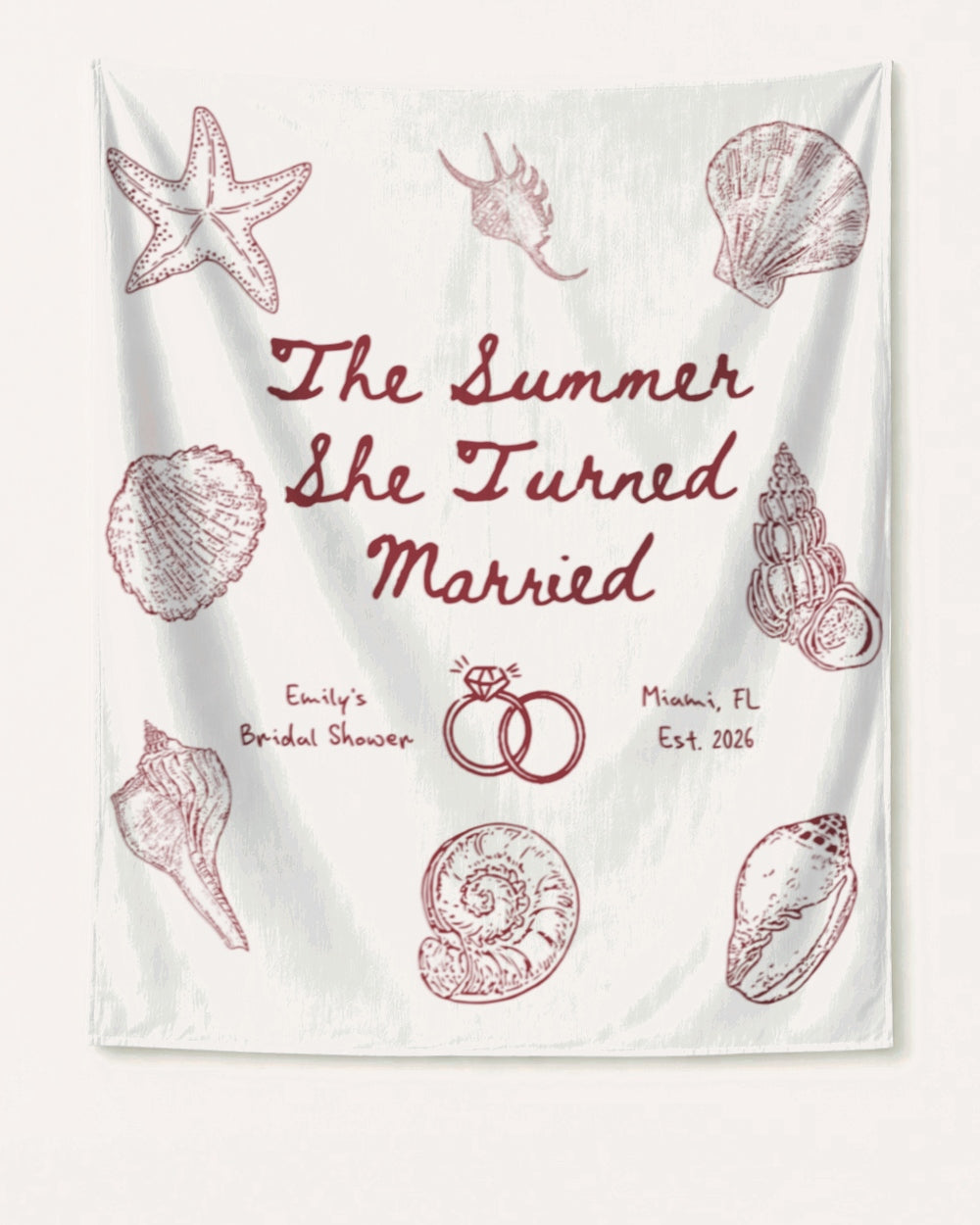 The Summer She Turned Married Banner White
